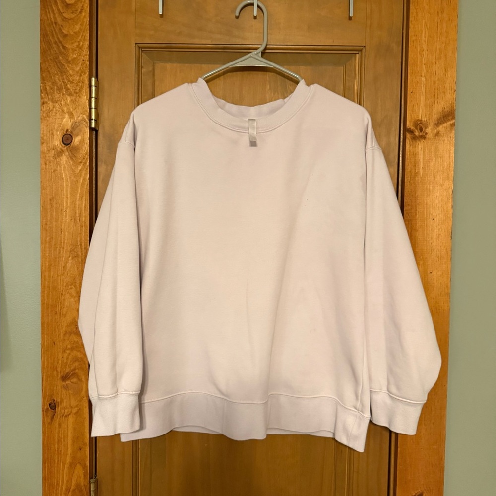 Fabletics Cream Sweatshirt